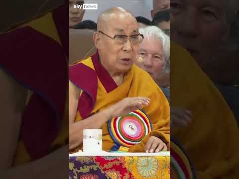 Richard Gere at Dalai Lama’s 90th