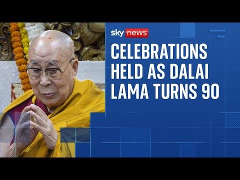 Richard Gere attends Dalai Lama’s 90th birthday celebrations