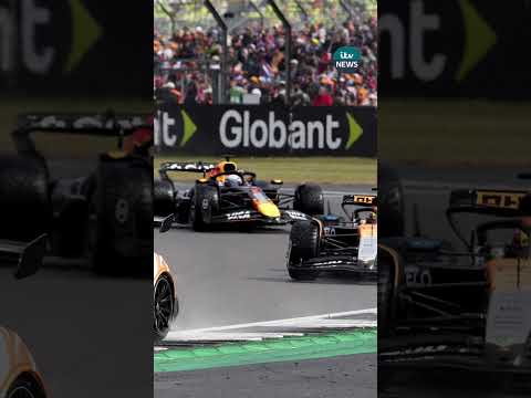 Lando Norris wins his first British Grand Prix as Oscar Piastri pays the penalty #news #itvnews #f1