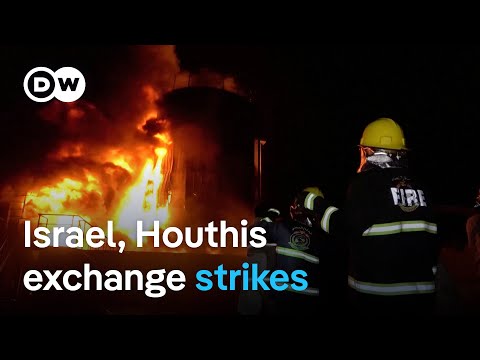 Israel, Houthis trade strikes amid Gaza ceasefire talks | DW News