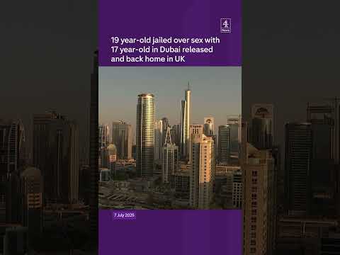 Teen jailed in Dubai back in UK