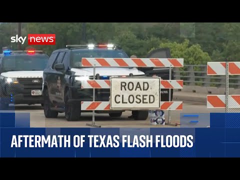 Texas flash floods: Police continue search for dozens still missing – including 10 girls
