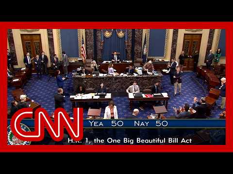 Senate GOP passes Trump megabill after marathon session