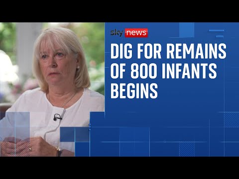 Excavation at a former ‘mother and baby home’ in Ireland under way