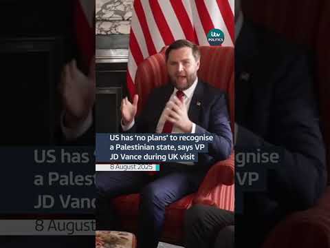 In a meeting with David Lammy, JD Vance said Trump has been “very moved” by the crisis #itvnews