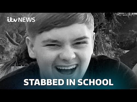 Boy ‘obsessed’ with weapons guilty of murdering 15-year-old Harvey Willgoose at school | ITV News