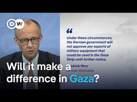 Germany halts arms to Israel: What it means for Israel and Gaza | DW News
