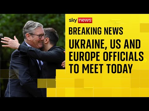 Ukraine, US and Europe officials to meet in UK today, government confirms