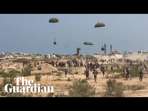 Palestinian boy killed by Gaza aid airdrop