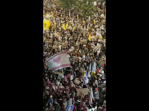 Israelis protest Netanyahu’s Gaza policies