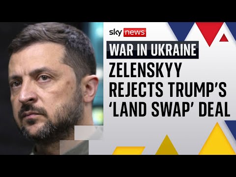Zelenskyy says Ukraine will not give up land to secure peace | War in Ukraine