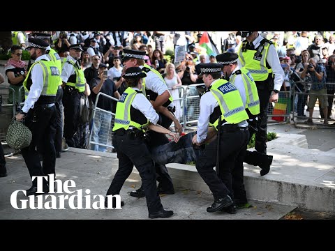 Arrests made at protest over Palestine Action in London