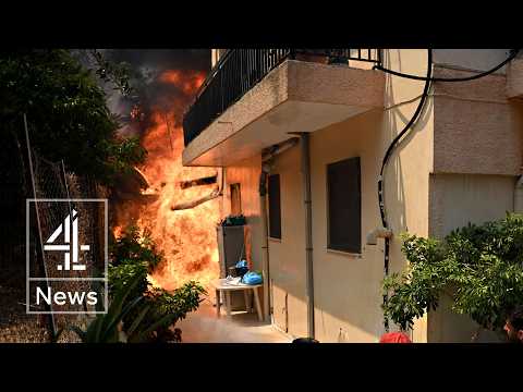 Wildfires continue to ravage southern Europe