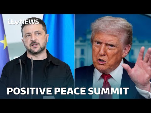 Putin is bluffing, Zelenskyy tells Trump at talks ahead of Alaska summit | ITV News