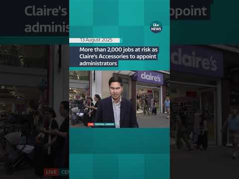 More than 2,000 jobs at risk as Claire’s Accessories to appoint administrators