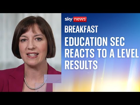 Education sec vows to tackle ‘entrenched inequalities’ as she wishes A Level students luck