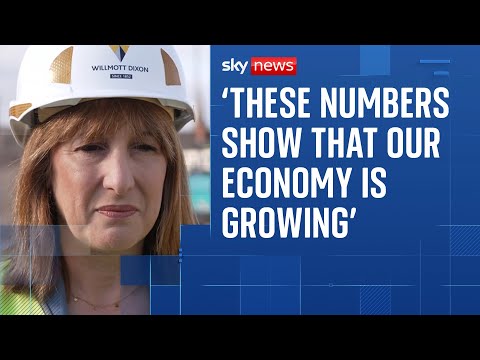 Latest GDP figures show ‘our economy is growing’, says chancellor