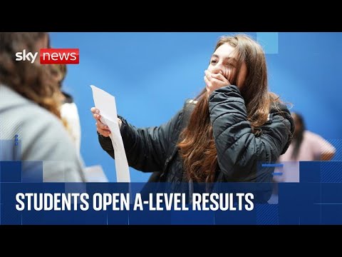 A-level results day | Students across the UK open their A-level grades