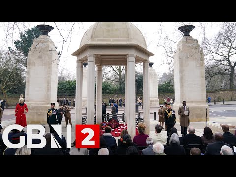 WATCH: Sunset ceremony in London ahead of VJ Day