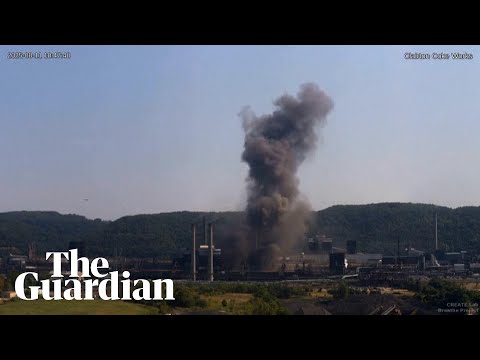 Moment explosion happens at US Steel plant in Pennsylvania