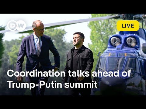 Live: Germany’s Merz and Ukraine’s Zelenskyy give statements after talks with US, EU leaders