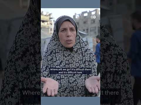 Gaza city residents react to Israel’s plan to take over the city | DW News