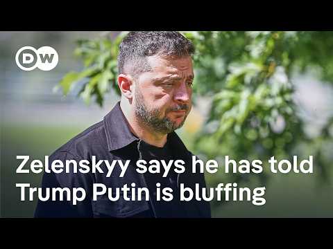 Ukraine, Europe, and Trump are in agreement ahead of Alaska summit, says Germany’s Merz | DW News