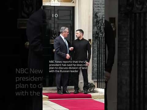 Volodymyr Zelenskyy meets with Sir Keir Starmer