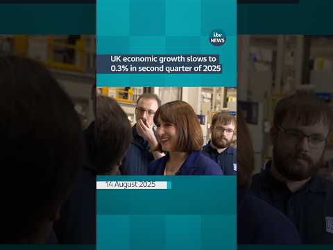 UK economic growth slows to 0.3% in second second quatre on 2025