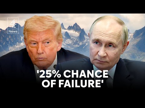 Trump says ‘25 percent chance’ Putin talks will fail