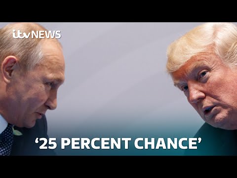 Trump manages expectations ahead of his meeting with Putin in Alaska | ITV News