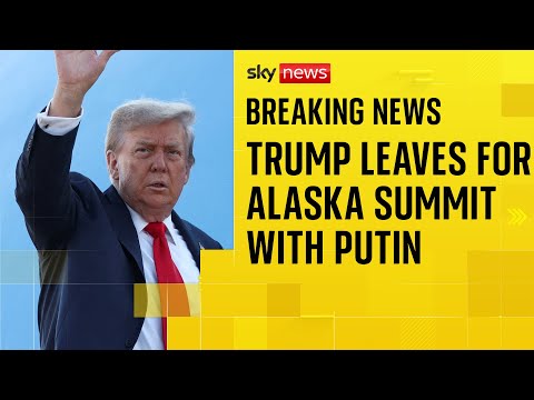 Trump on his way to meet Putin