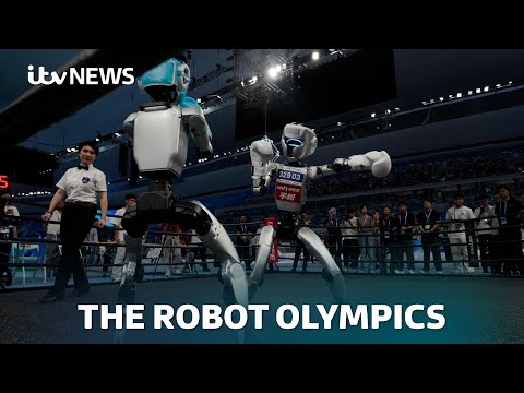 World Robot Games: ‘Olympians don’t have much to worry about yet’ | ITV News