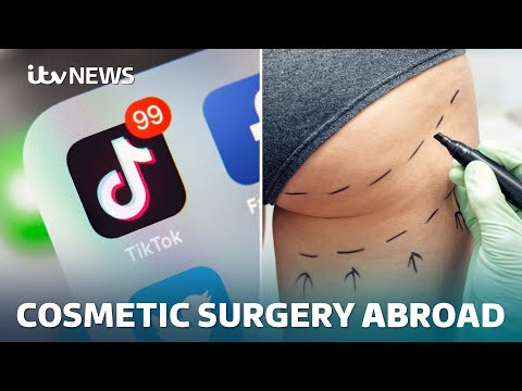 Government collaborates with TikTok influencers to warn of the risks of foreign surgery | ITV News