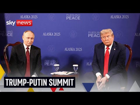 Trump and Putin begin talks as summit on Ukraine begins in Alaska