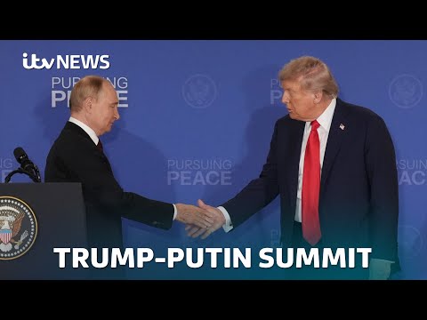 Donald Trump and Vladimir Putin hold summit on Ukraine war | ITV News