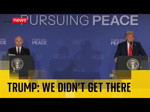‘Many points agreed to’ in meeting, Trump says – but no mention of ceasefire