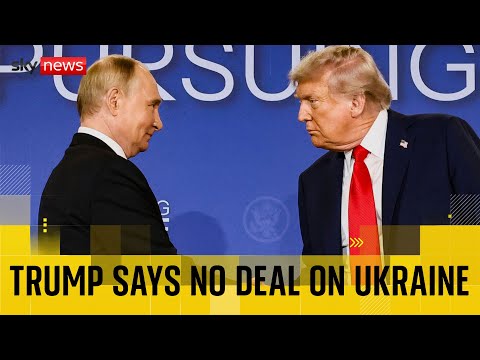Trump says no deal on Ukraine with Putin but ‘great progress’ has been made