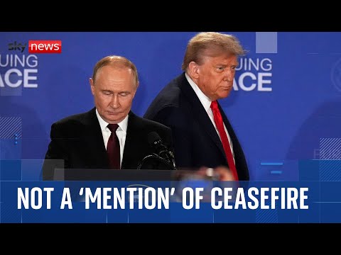 Analysis: Not a ‘single mention’ of ceasefire in Trump-Putin talks