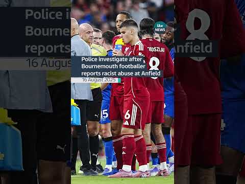 A 47-year-old man was removed from the stadium #itvnews #football