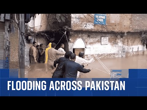 Families ‘swept away’ in flash floods in northwest Pakistan