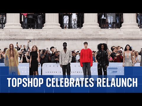 Topshop celebrates relaunch with ‘first catwalk in seven years’