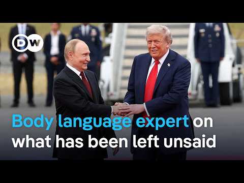 How does a behavior expert interpret the US and Russia leaders’ body language? | DW News