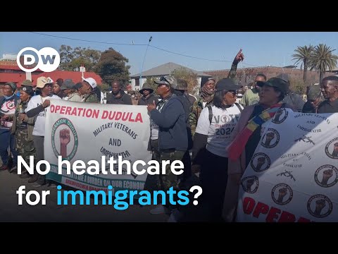 South Africa anti-immigrant group blocks access to hospitals | DW News