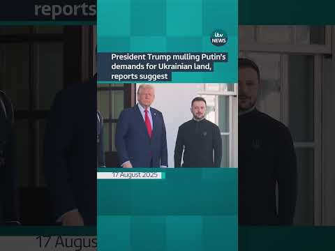 Trump is reportedly considering Putin’s demands for control of parts of Ukrainian territory #itvnews