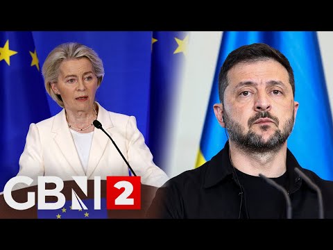 WATCH: EU’s von der Leyen meets with Ukraine’s Zelenskiy in Brussels