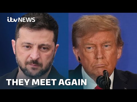 Watch live as Zelenskyy returns to the Oval Office for Ukraine peace talks with Trump | ITV News