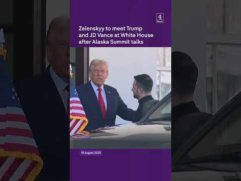 Zelenskyy to meet Trump and JD Vance at White House after Alaska Summit talks