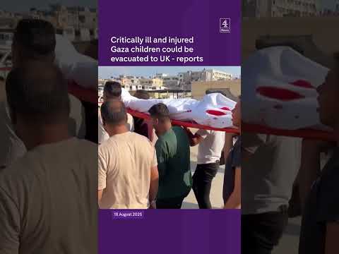 Critically ill and injured Gaza children could be evacuated to UK – reports