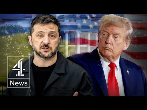 Russian drones hit Ukraine with Zelenskyy set to meet Trump